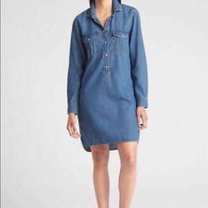 Gap Denim Shirt Dress